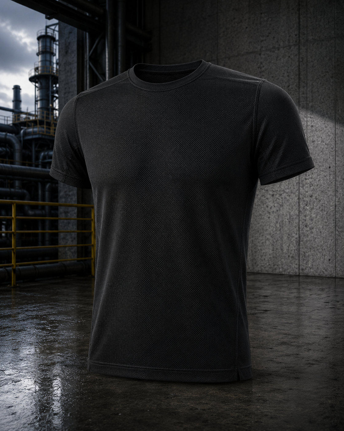 FR9013-Technical knitted T-shirts